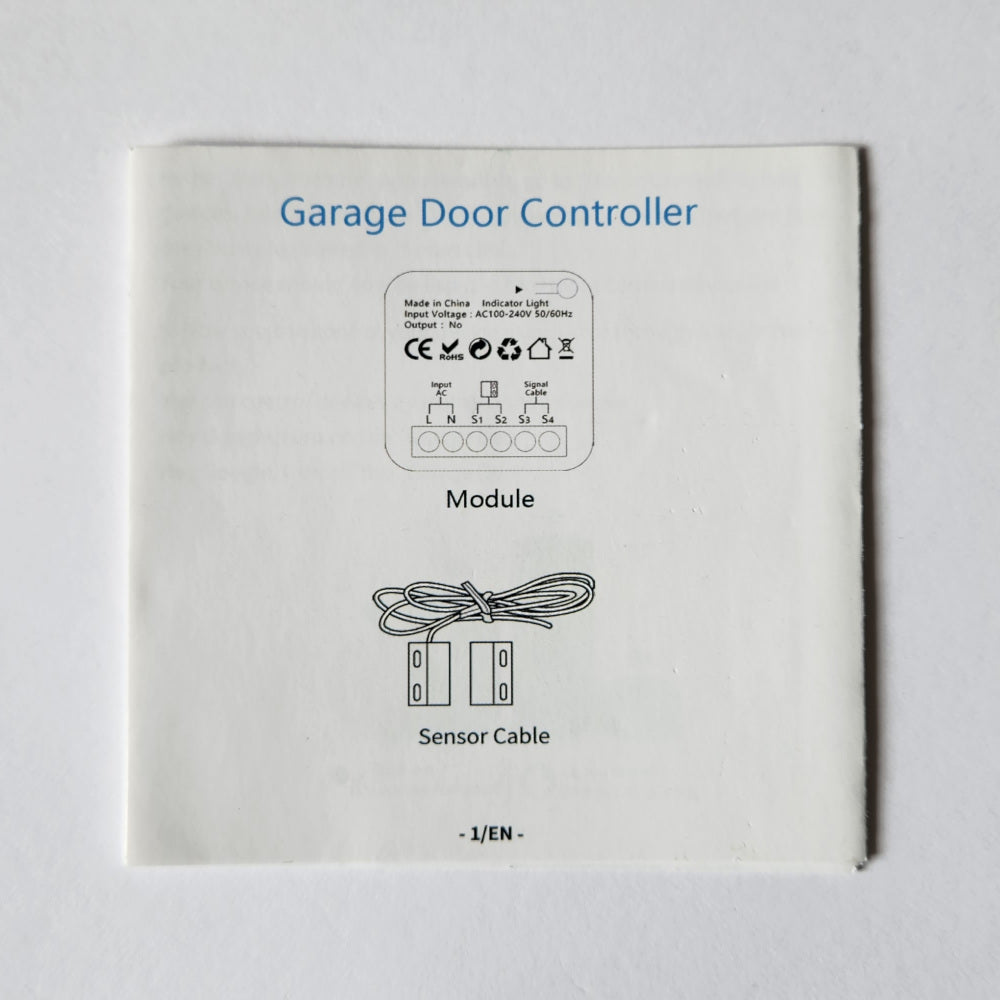 ZigBee Garage Door & Gate Opener Controller